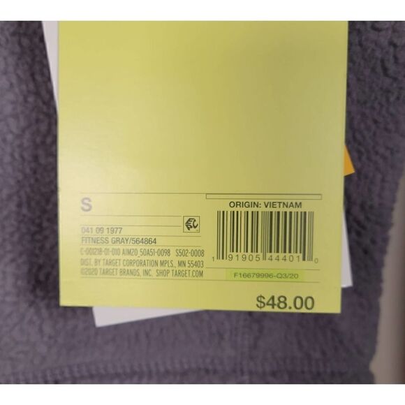 All in Motion Men's Sherpa Fleece Jacket - Picture 8 of 9